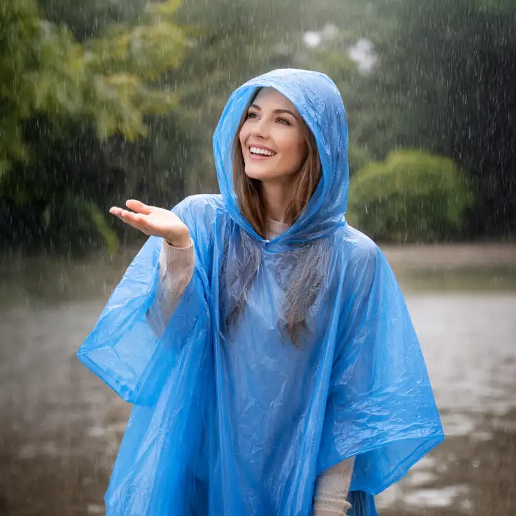 Unisex Rain Poncho #2