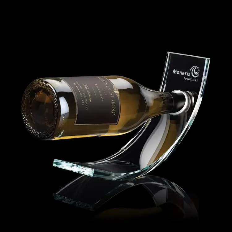 Porte-bouteille à vin en cristal Benevento