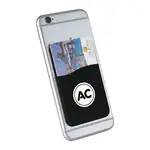 Slim adhesive silicone card wallet