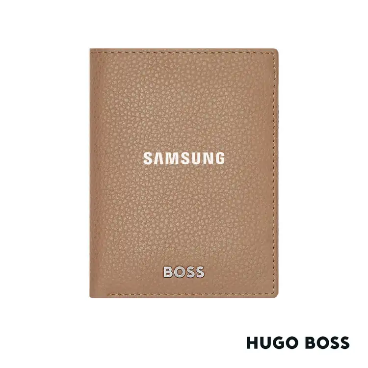 Hugo Boss Classic Grained Trifold Card Holder #3