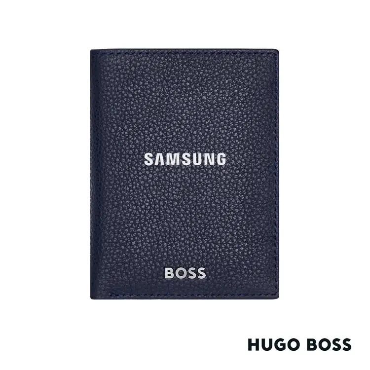 Hugo Boss Classic Grained Trifold Card Holder #4