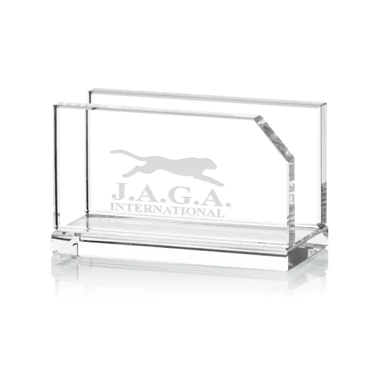 Constantia Optical Crystal Business Card Holder