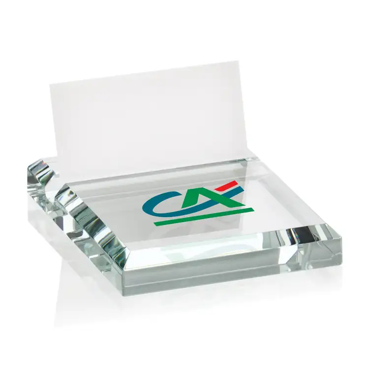 Wiltshire Optical Crystal Business Card Holder - Multicolor