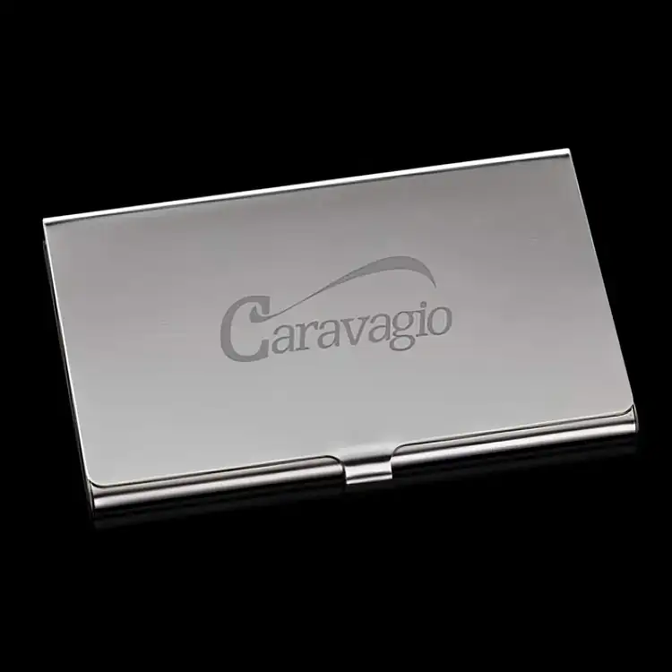 Yorkton Stainless Steel Business Card Holder