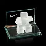Porte-cartes d'affaires avec inukshuk à l'avant