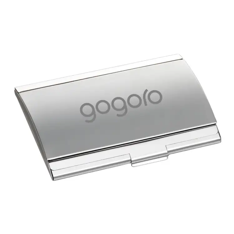 Dawlings Curved Stainless Steel Business Card Holder #3