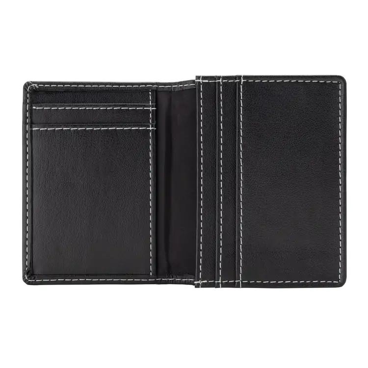 Aarau Cactus Leather Business Card Holder & Wallet #3
