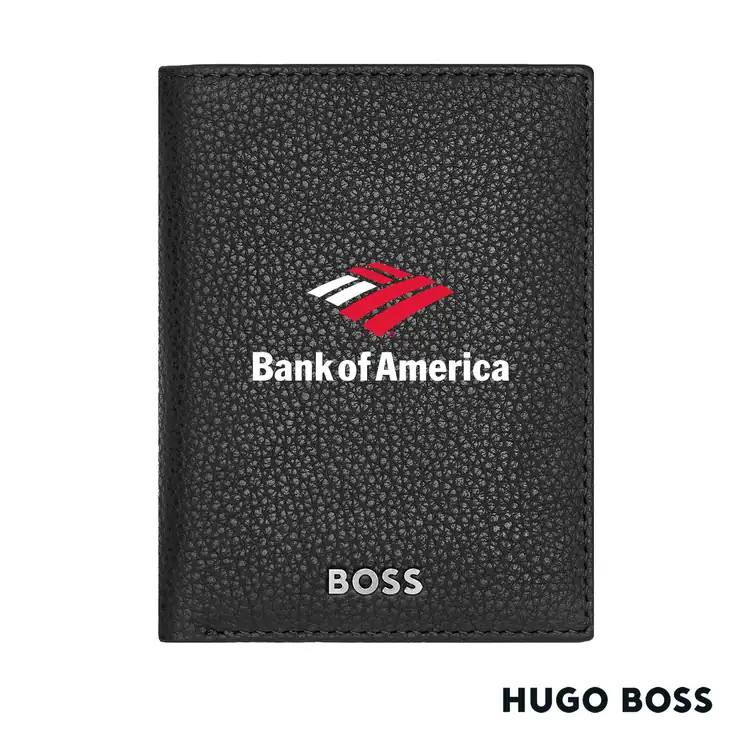Hugo Boss Classic Grained Folding Card Holder #2