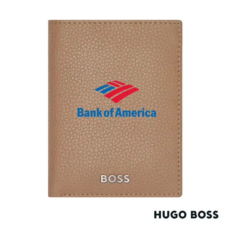 Hugo Boss Classic Grained Folding Card Holder #3