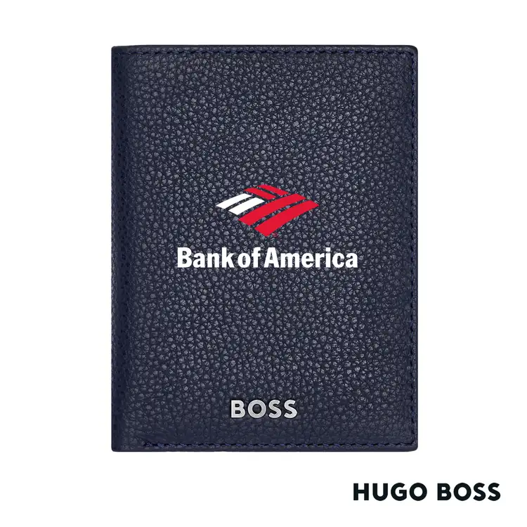 Hugo Boss Classic Grained Folding Card Holder #4