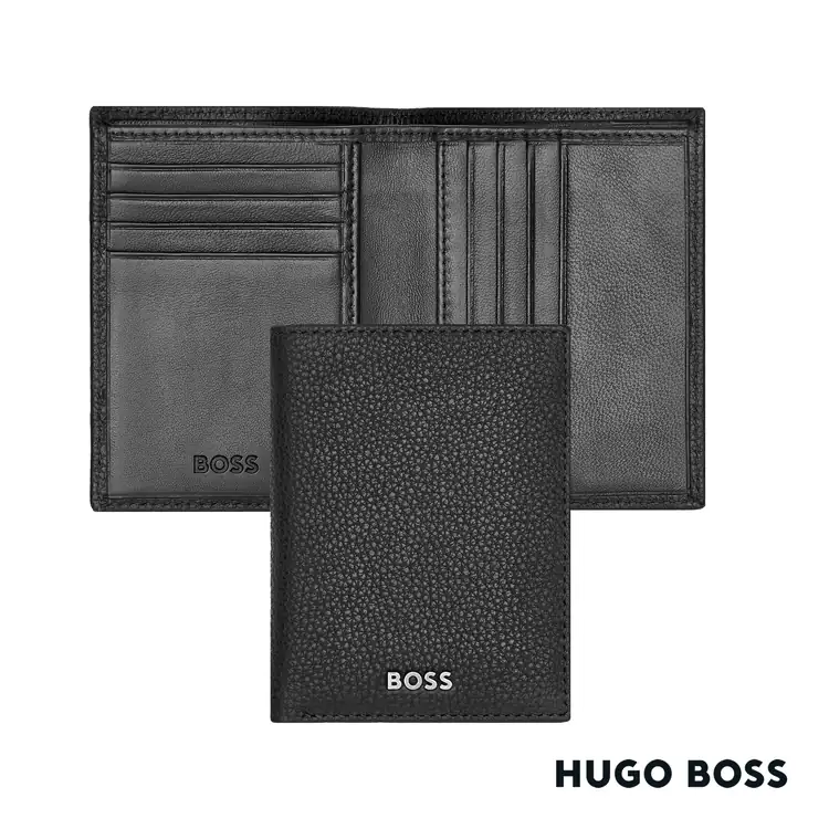 Hugo Boss Classic Grained Folding Card Holder #5