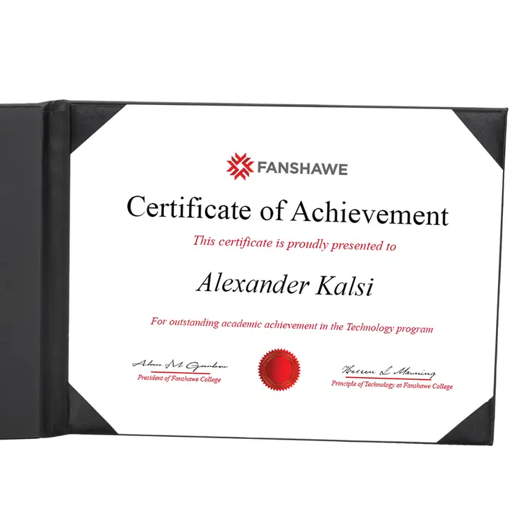 Leicester Certificate Holder #5
