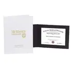 Porte-certificat Roxbury - Horizontal