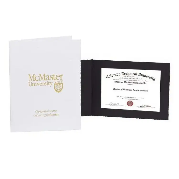 Porte-certificat Roxbury - Vertical #2