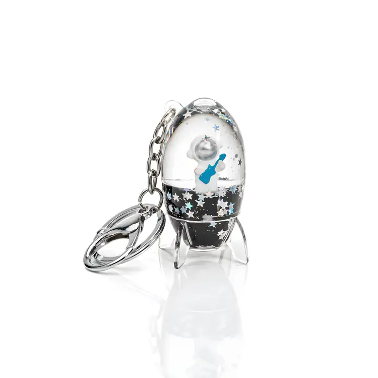 Custom Aqua Keychain with Custom Floater