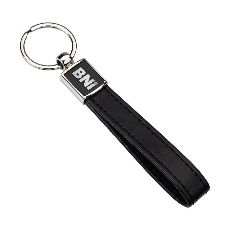 Aubert Keychain with Silver Accents
