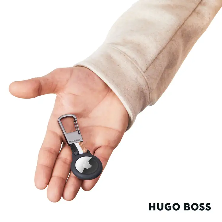 Porte-clés Iconic Hugo Boss avec support pour AirTag #4