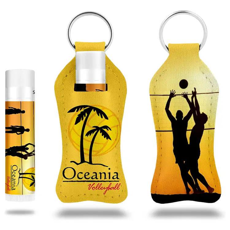 Key Fob with Lip Balm