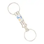 Porte-clés double détachable Tortuguero