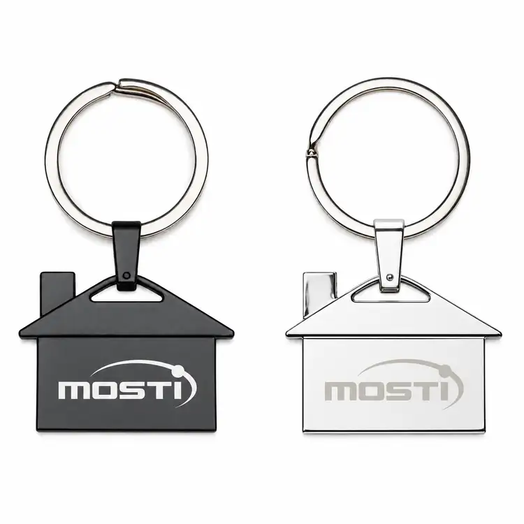 Porte-clés en forme de maison