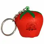 Porte-clés fraise anti-stress