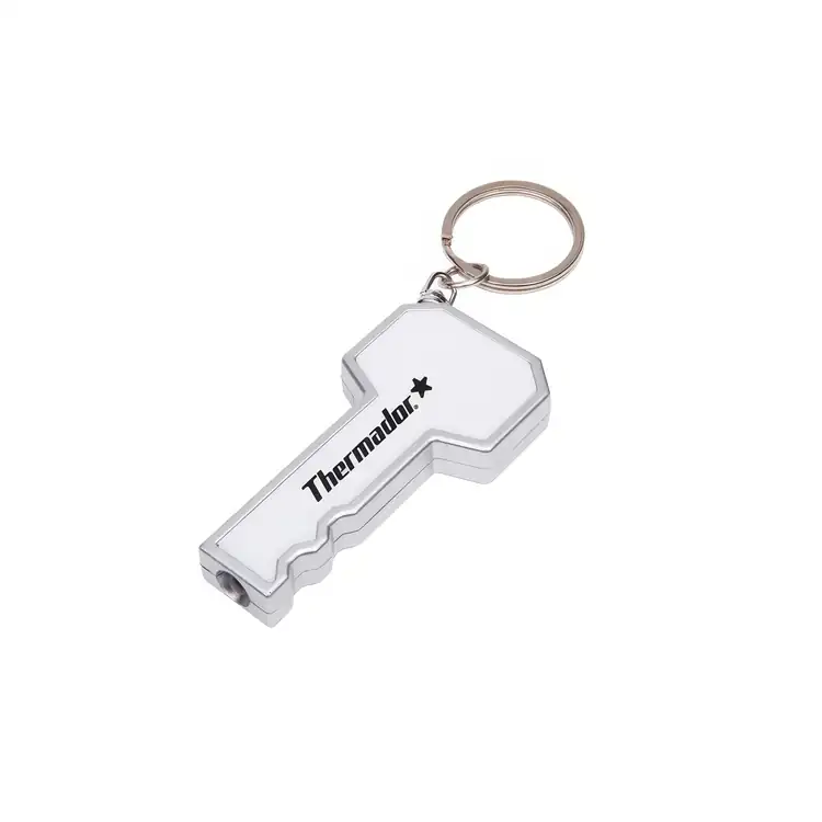 Porte-clés lampe DEL en forme de clé #6