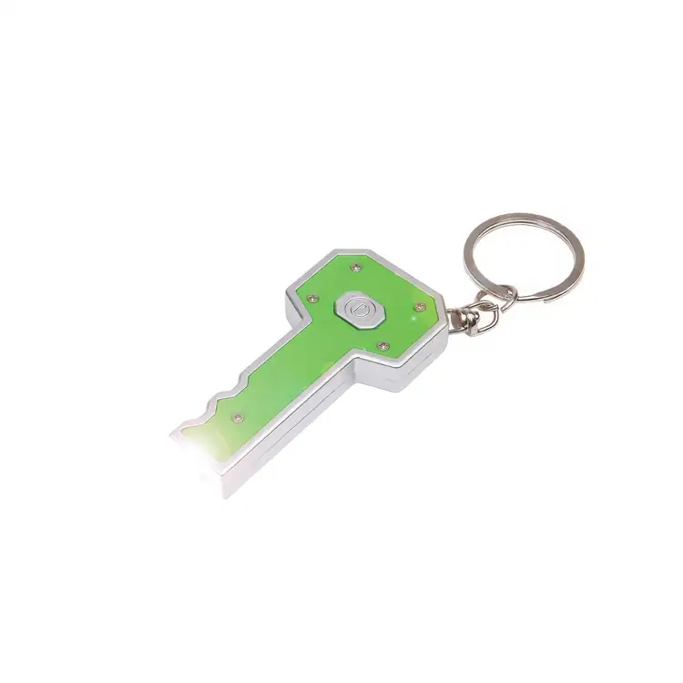 Porte-clés lampe DEL en forme de clé #7