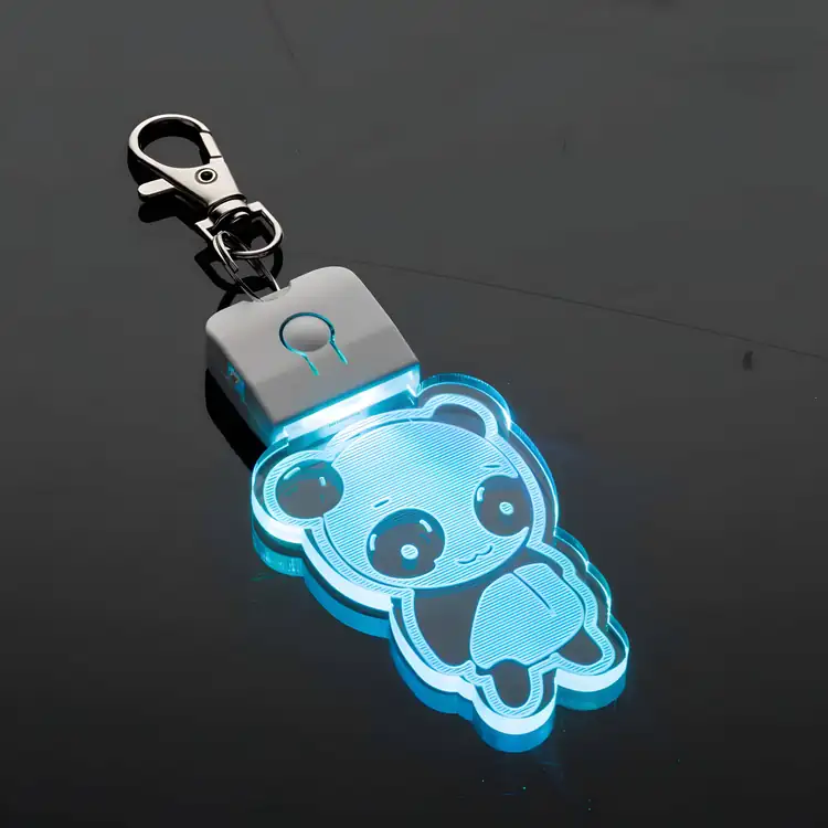Custom Shape Acrylic LED Keychain #3
