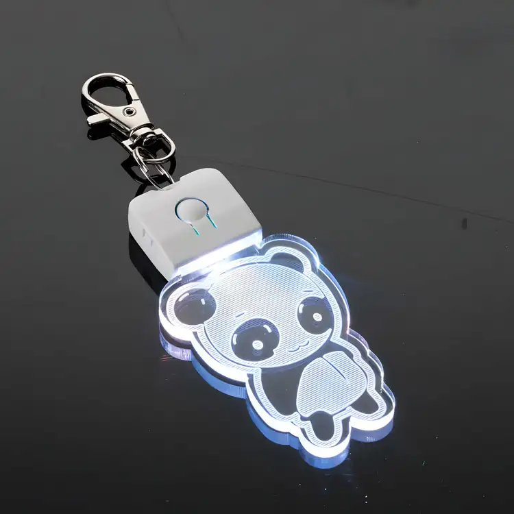 Custom Shape Acrylic LED Keychain #4