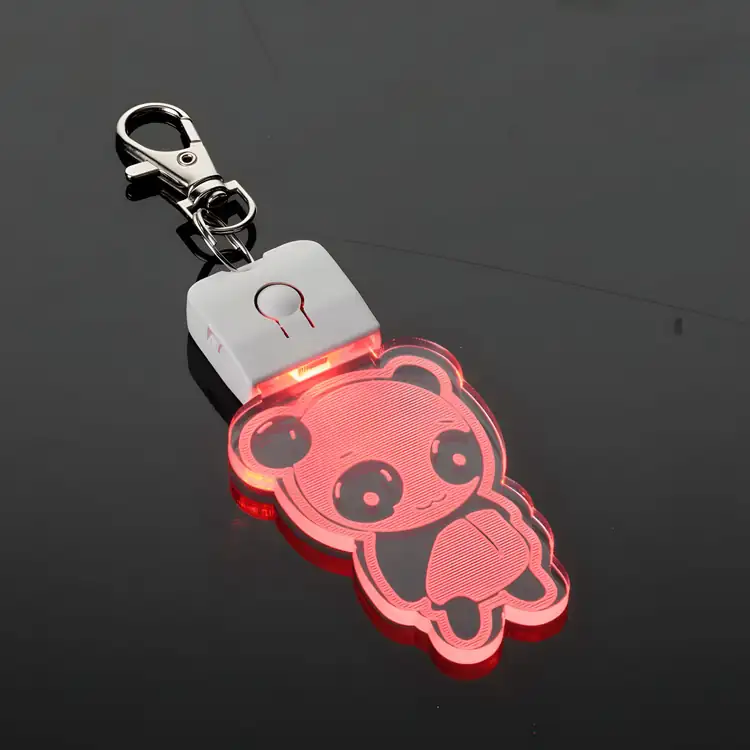 Custom Shape Acrylic LED Keychain #5