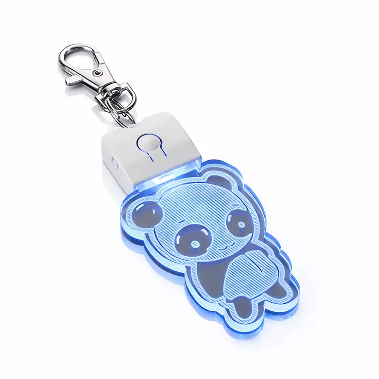 Custom Shape Acrylic LED Keychain