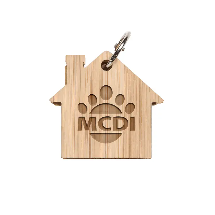 Futuro House Keychain with Sticky Notes #2