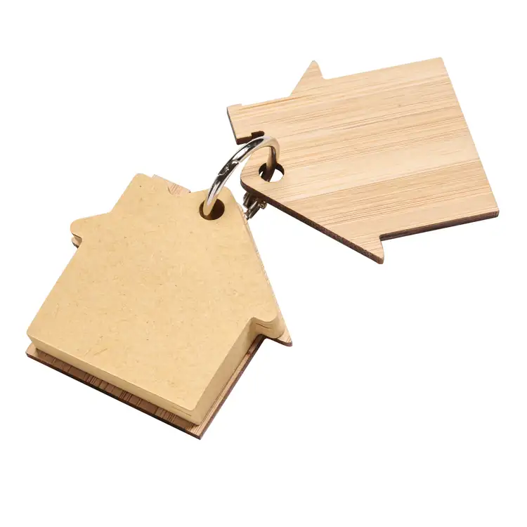 Futuro House Keychain with Sticky Notes #3