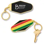 Juneteenth Metal Keychain