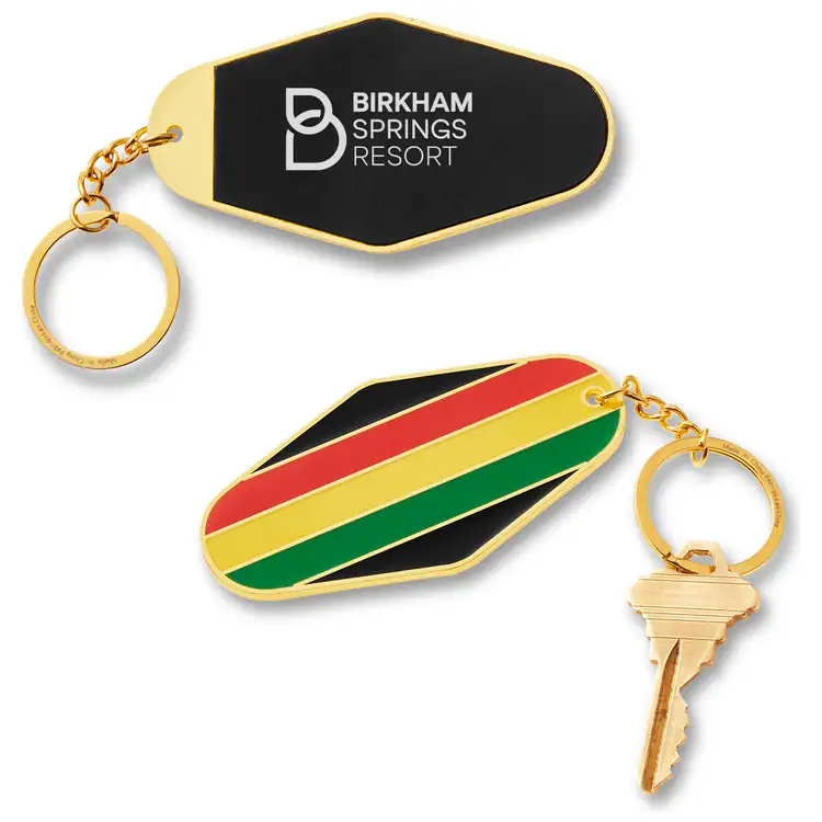 Juneteenth Metal Keychain