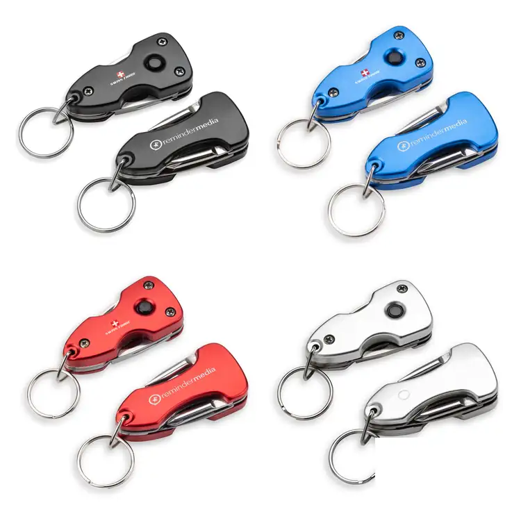 Porte-clés multi-outil et lampe Wildcub de Swiss Force