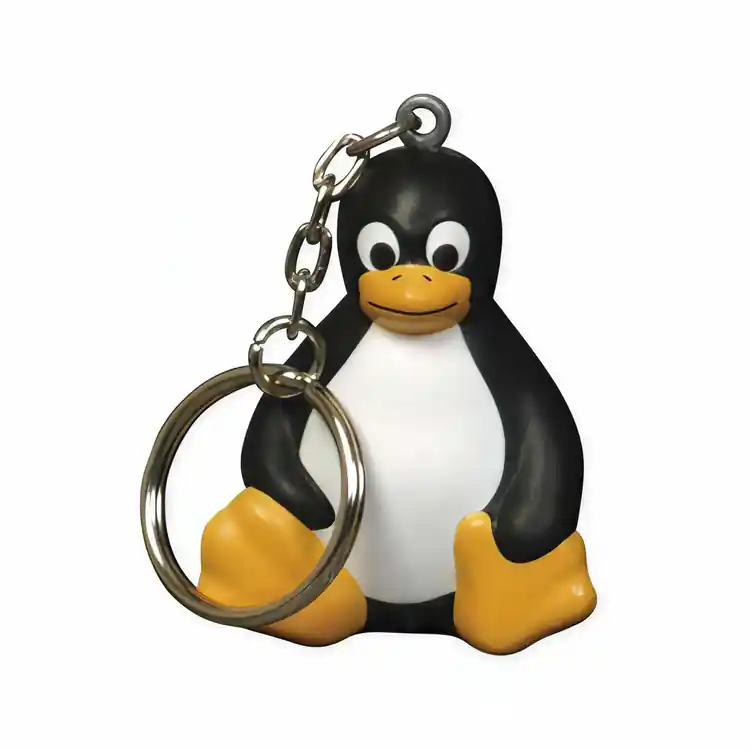 Porte-clés pingouin anti-stress #1 #2