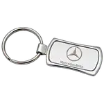 Porte-clés rectangulaire en métal Acapulco