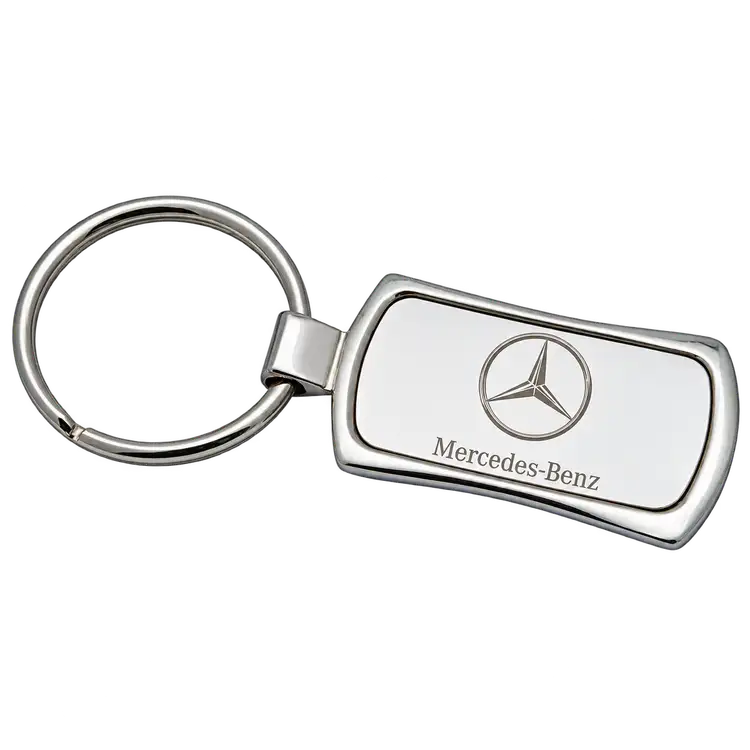 Porte-clés rectangulaire en métal Acapulco
