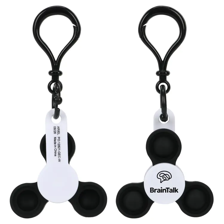 Push Pop Fidget Spinner Keyring #5
