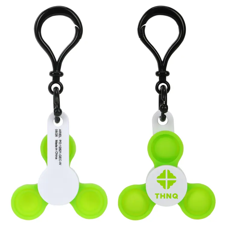 Push Pop Fidget Spinner Keyring #7