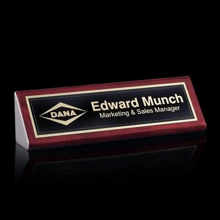 Oakleigh Desk Nameplate #2