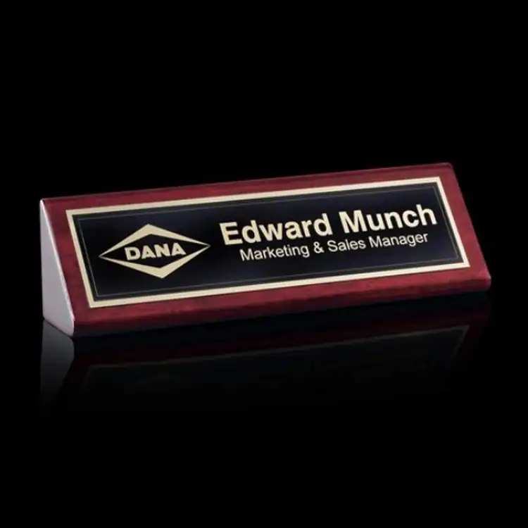 Oakleigh Desk Nameplate #3
