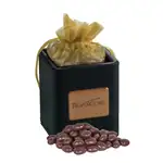 Porte-stylos X-Cube avec amandes au chocolat noir