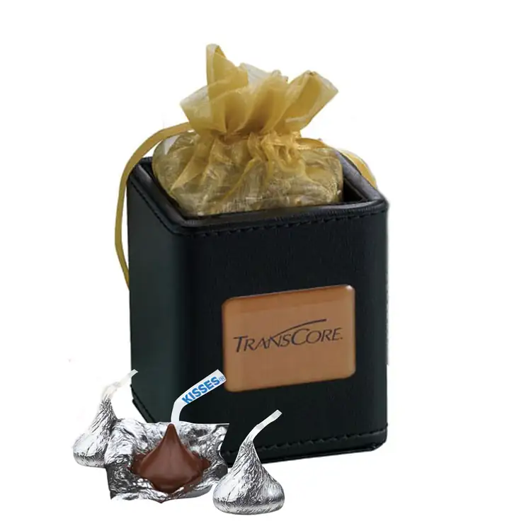 X-Cube Pen Holder with Hershey’s Kisses chocolates