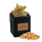 X-Cube Pen Holder with jumbo salted cashews