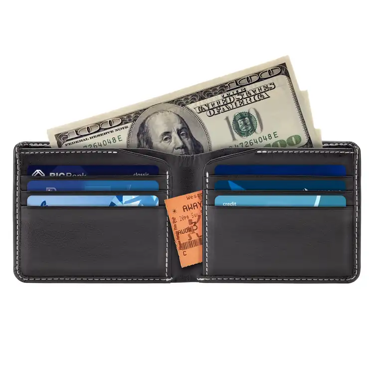 Vernier Cactus Leather Wallet #3