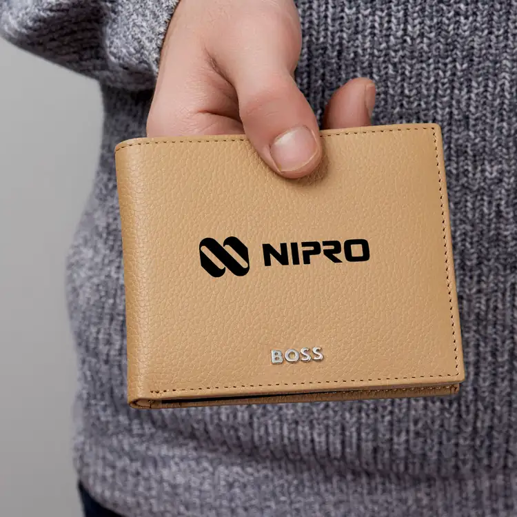 Hugo Boss Classic Grained Wallet with Flap #6