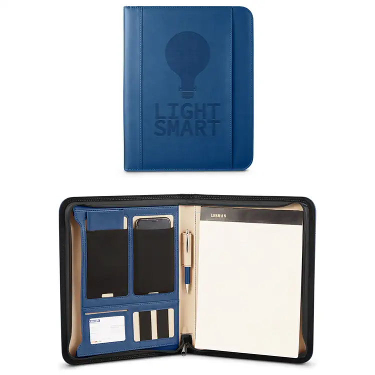 Tuscany Zippered Portfolio with Tech Storage #7