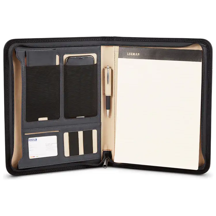 Tuscany Zippered Portfolio with Tech Storage #9
